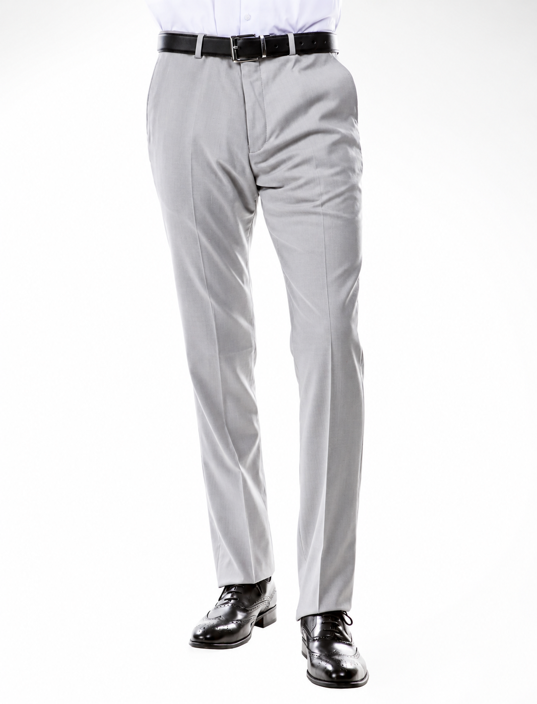 Zegarie Tailored Fit Suit Pant, Light Grey