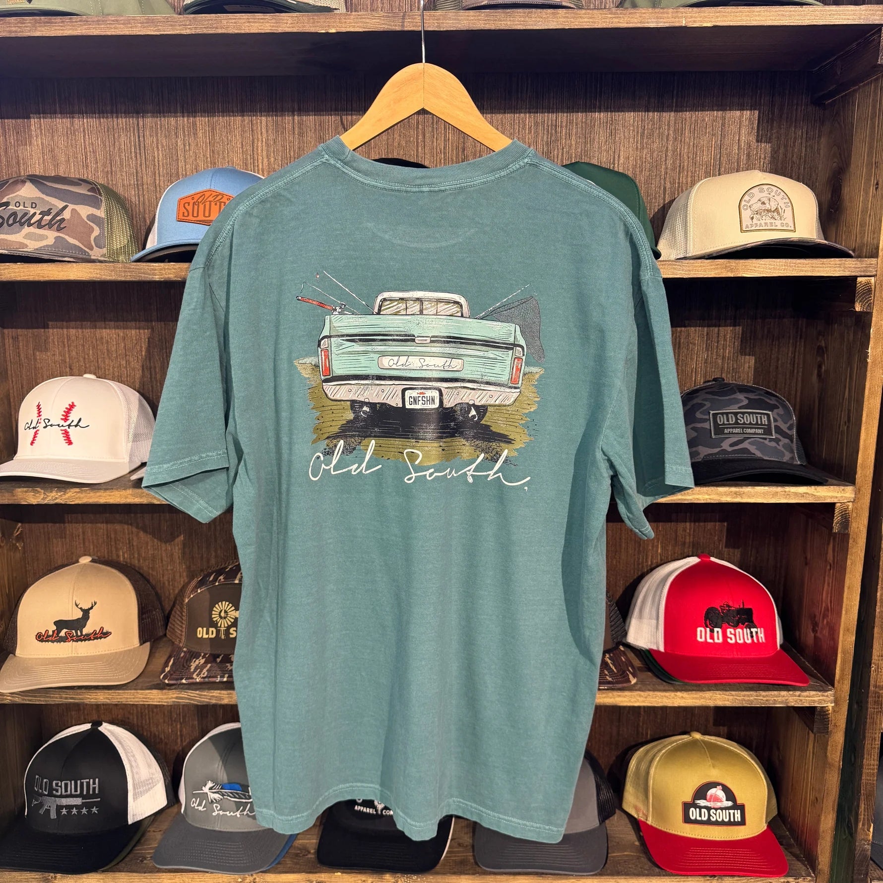 Old South Gone Fishing T-shirt