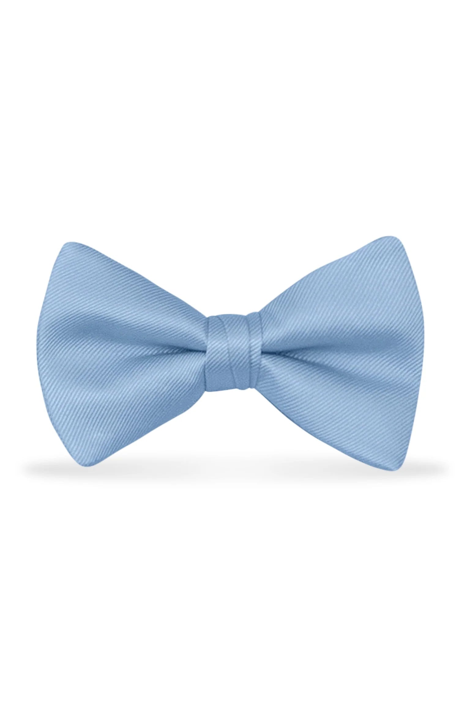 Simply Solids Lite Blue Bow Tie