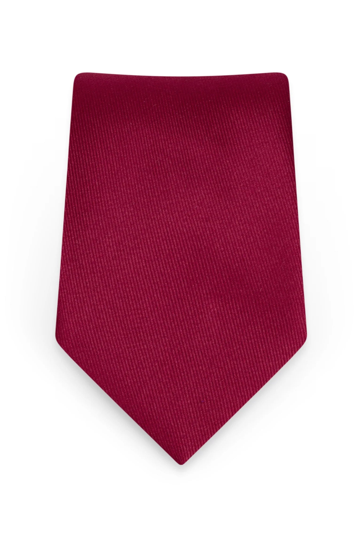 Michael Kors Solid Apple Red Self-Tie Windsor Tie