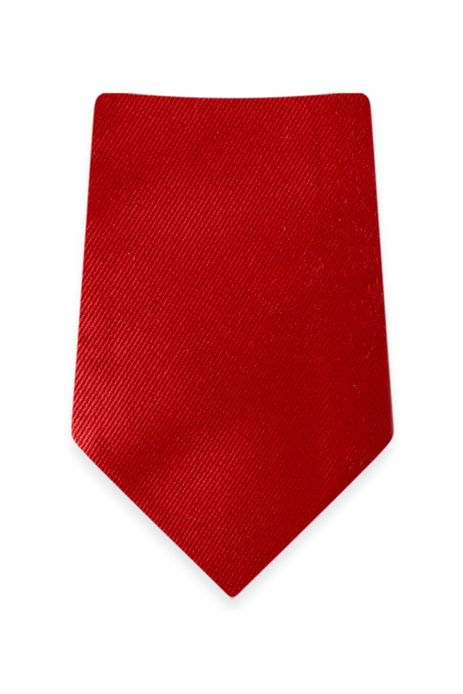 Michael Kors Solid Ferrari Red Self-Tie Windsor Tie