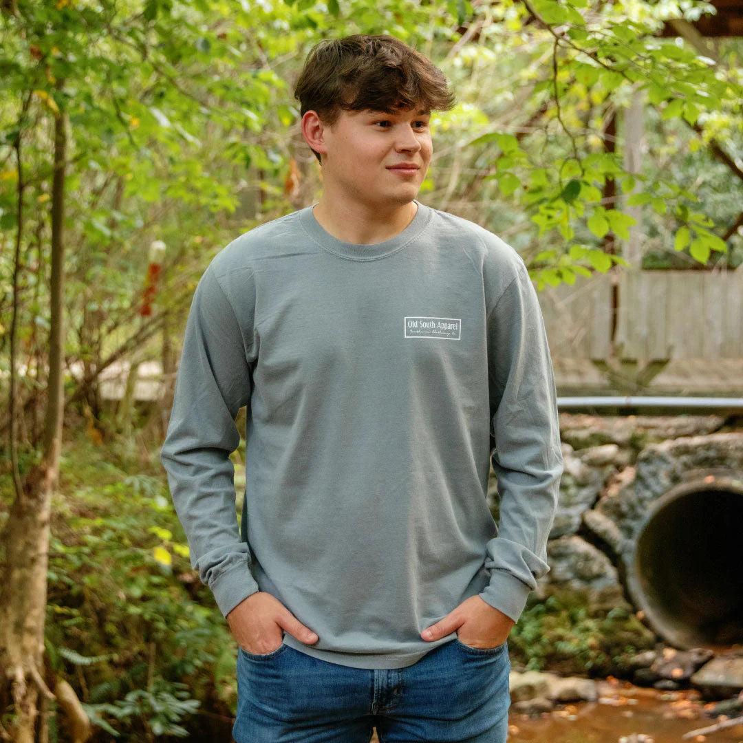 Old South Deer - Long Sleeve T- Shirt