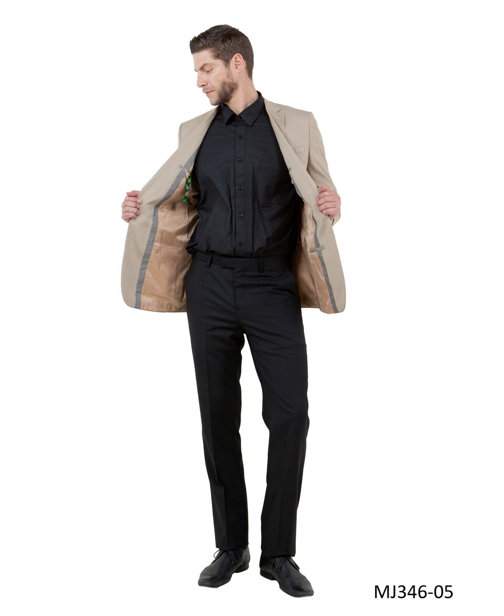 Zegarie Tailored Fit Suit Separates Mens Jacket, Tan