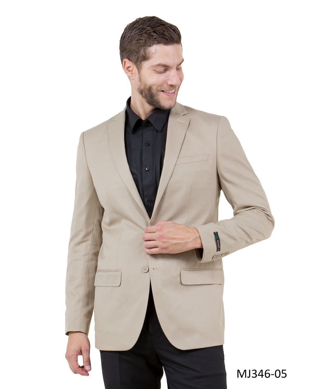 Zegarie Tailored Fit Suit Separates Mens Jacket, Tan