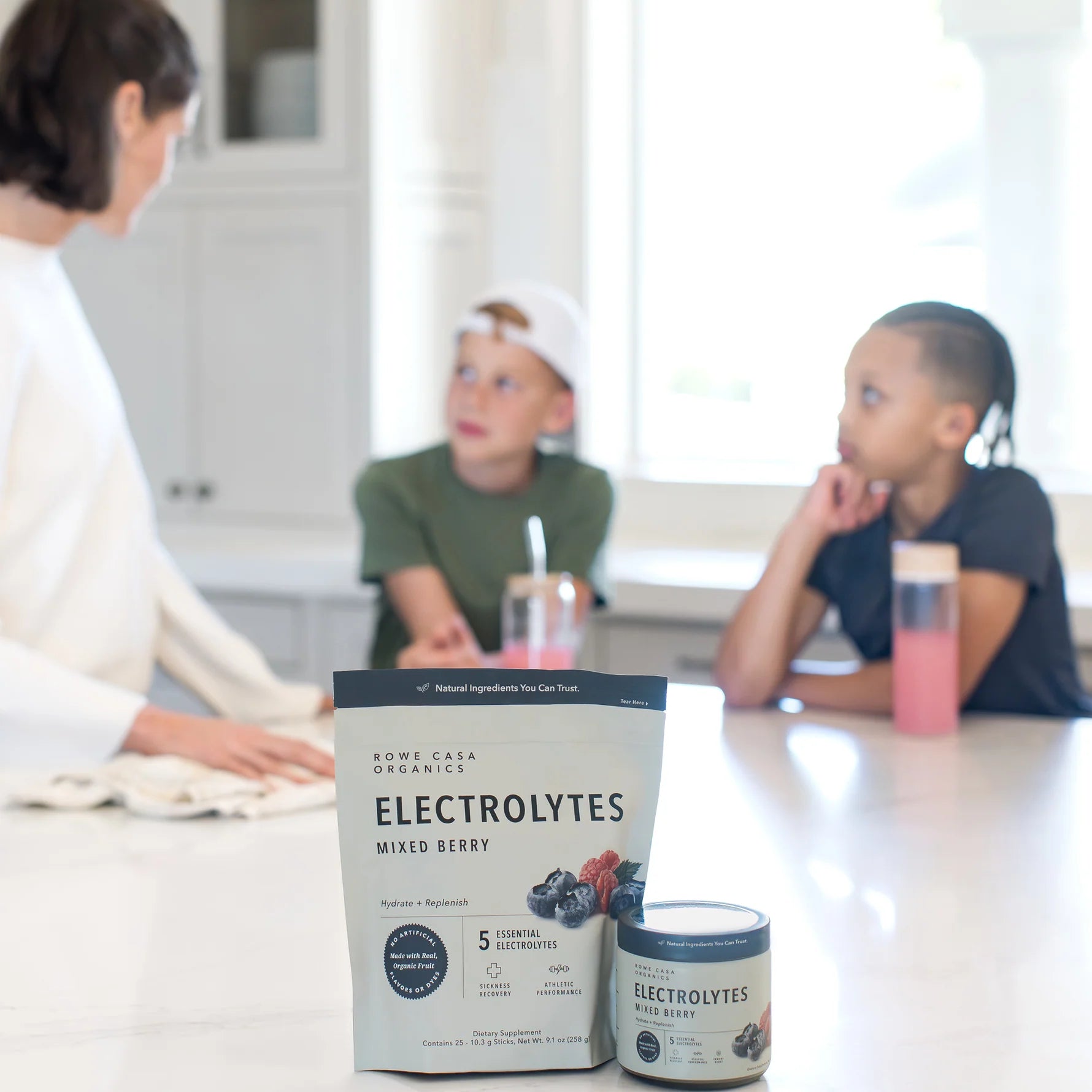 Mixed Berry Electrolytes Serving | Individual Stick | Rowe Casa Organics