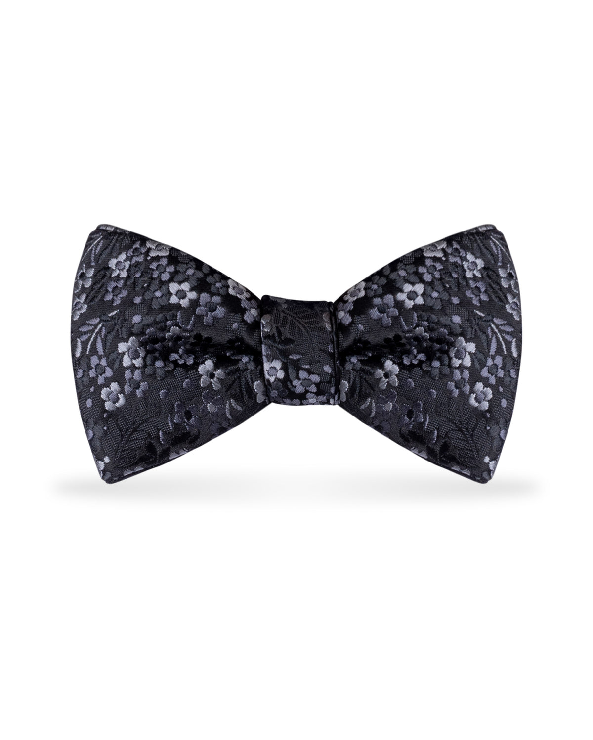 Michael Kors Black Floral Bow Tie