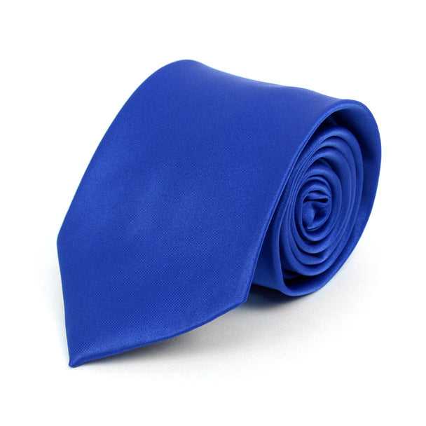 Solid Satin Tie (Multiple Colors)