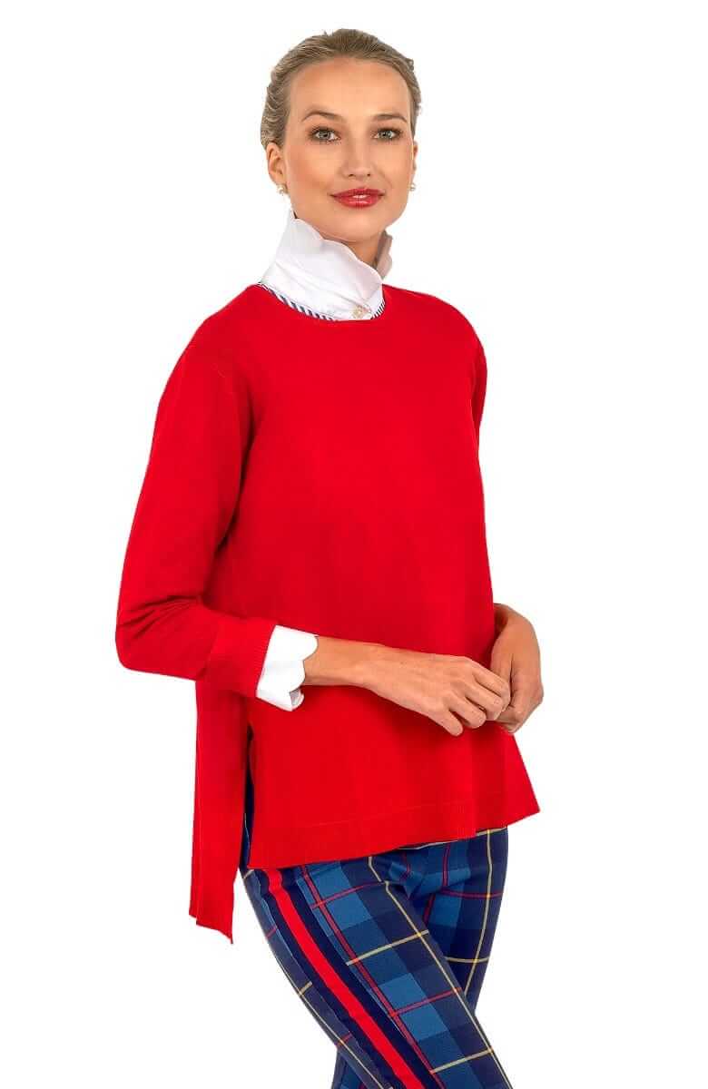 Gretchen Scott Sneek A Peek Knit Sweater
