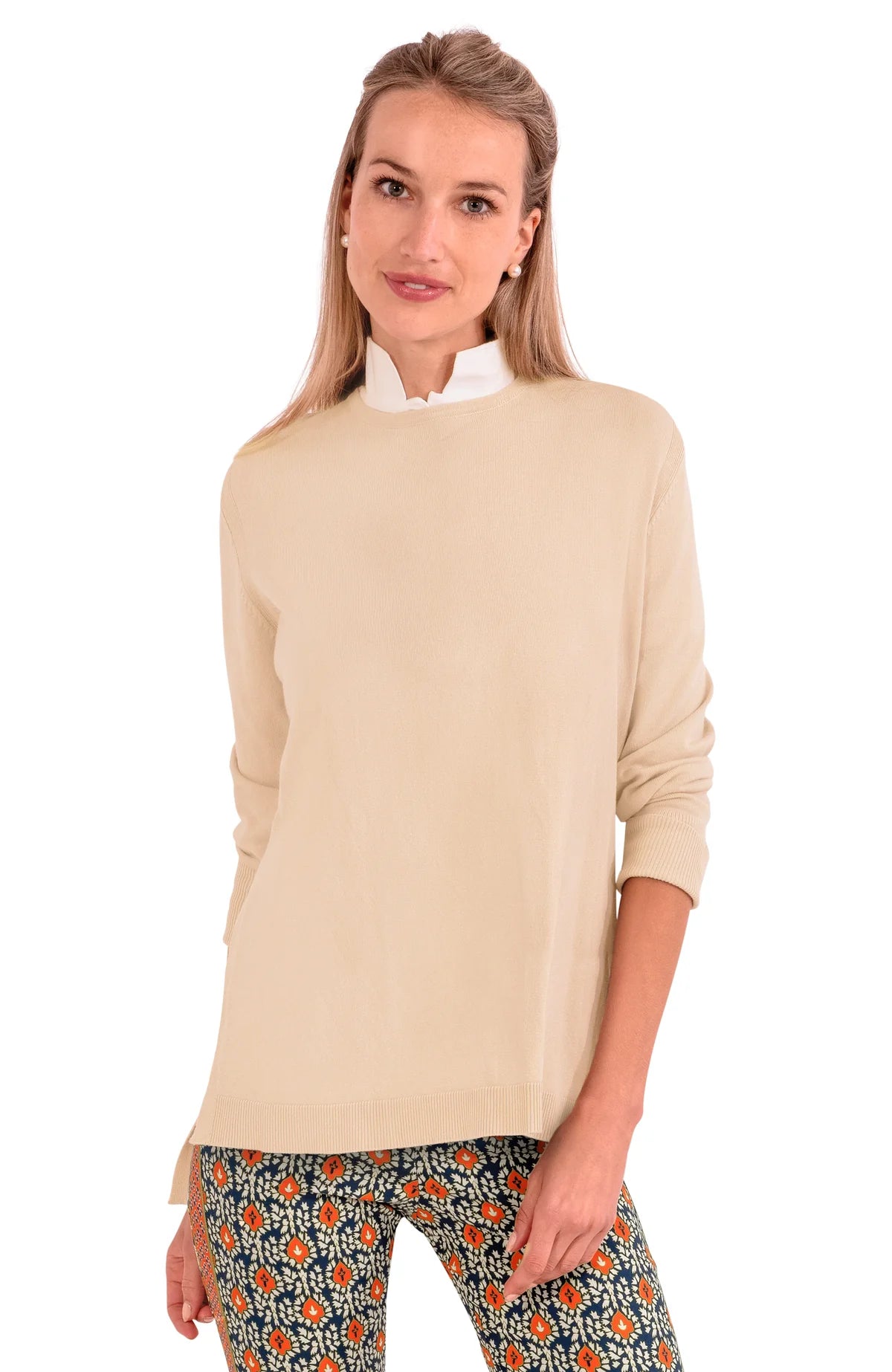 Gretchen Scott Sneek A Peek Knit Sweater