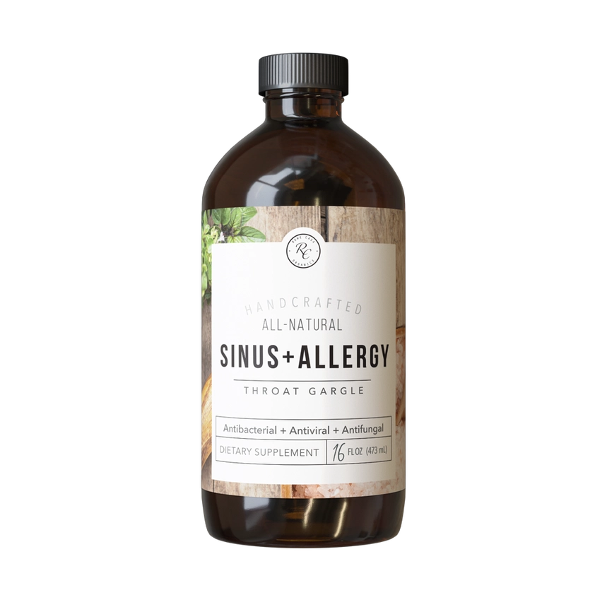 Sinus + Allergy Throat Gargle | 16 oz | Rowe Casa Organics
