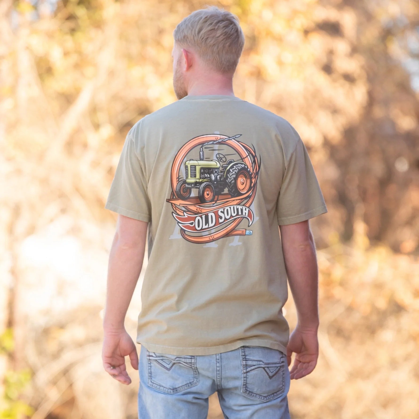 Old South Tractor Wheels T-Shirt
