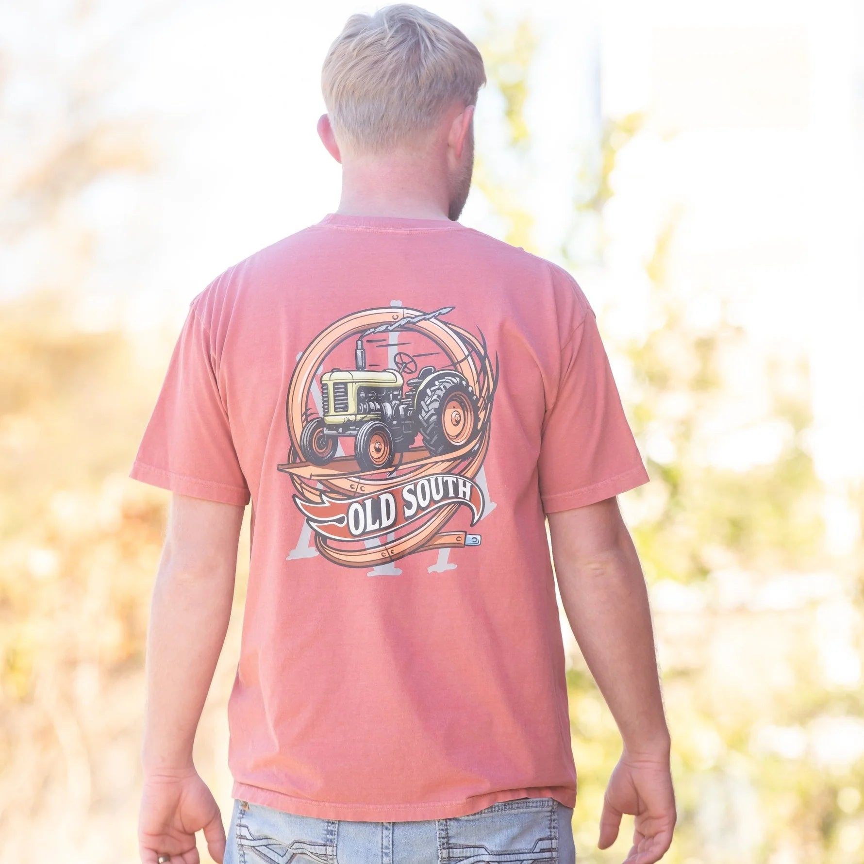 Old South Tractor Wheels T-Shirt