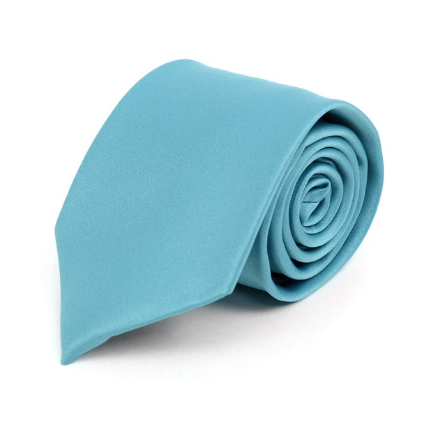 Solid Satin Tie (Multiple Colors)