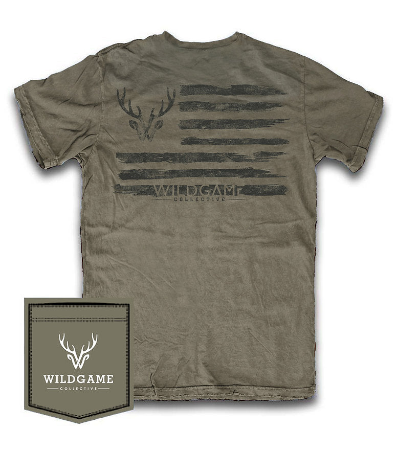 WILDGAME Logo Flag T-shirt