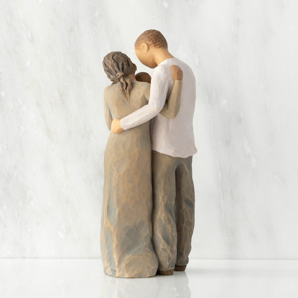 Willow Tree® We Are Three New Family Baby Figurine