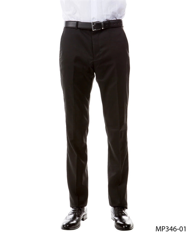 Zegarie Tailored Fit Suit Separates Mens Pant, Black
