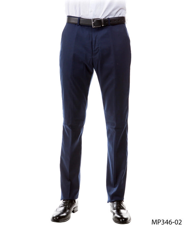 Zegarie Tailored Fit Suit Separates Mens Pant, Navy