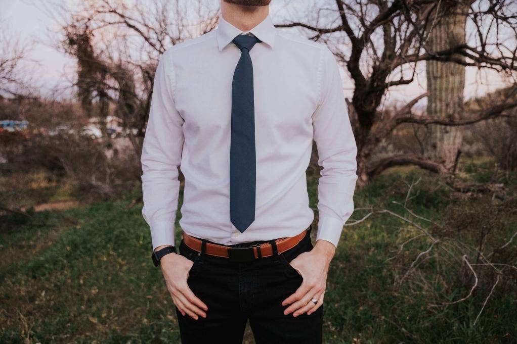 Midnight - Navy Blue Tie