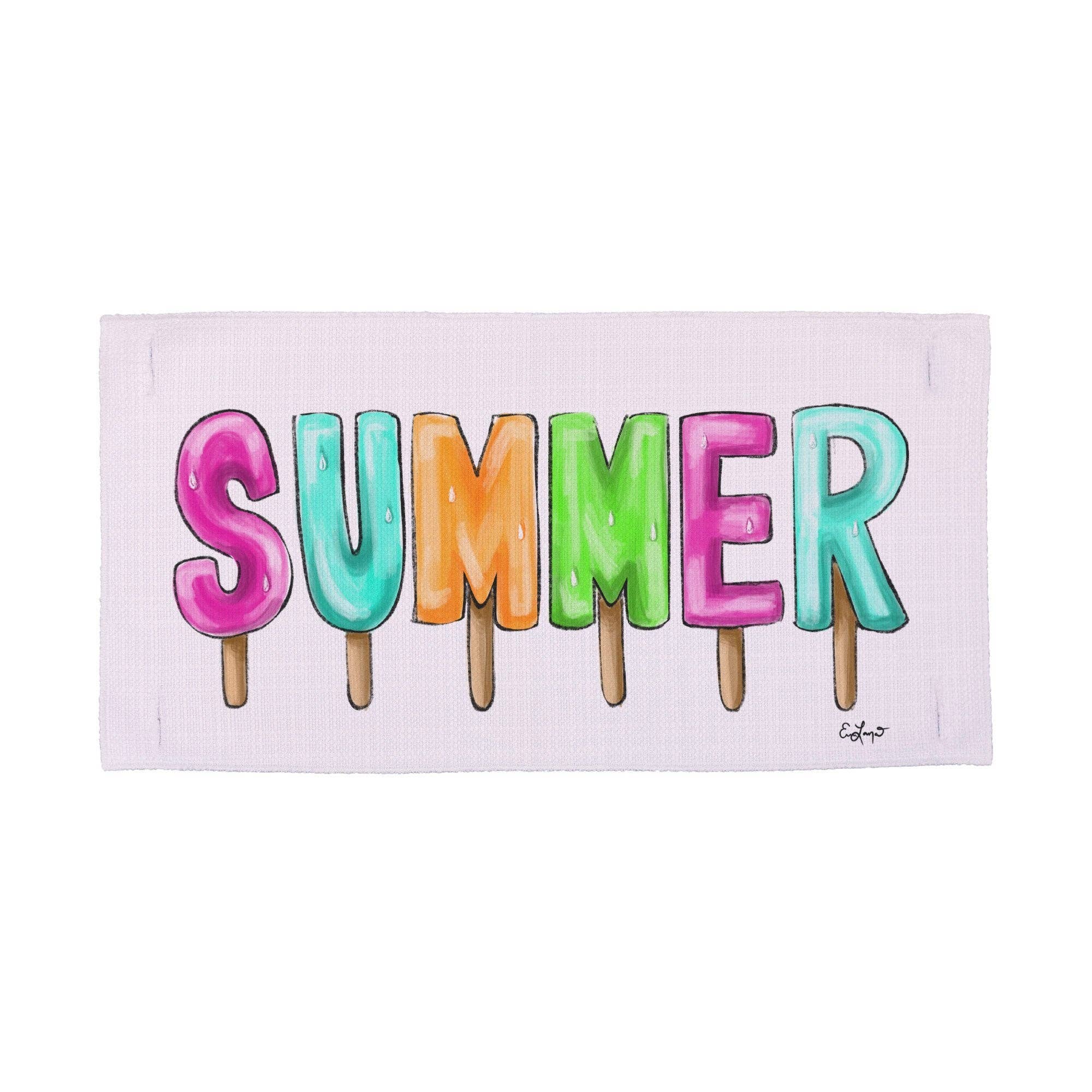 Luckybird Summer Popsicles Pillow Swap