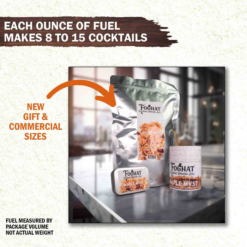 Maple Myst - Foghat Culinary Smoking Fuel