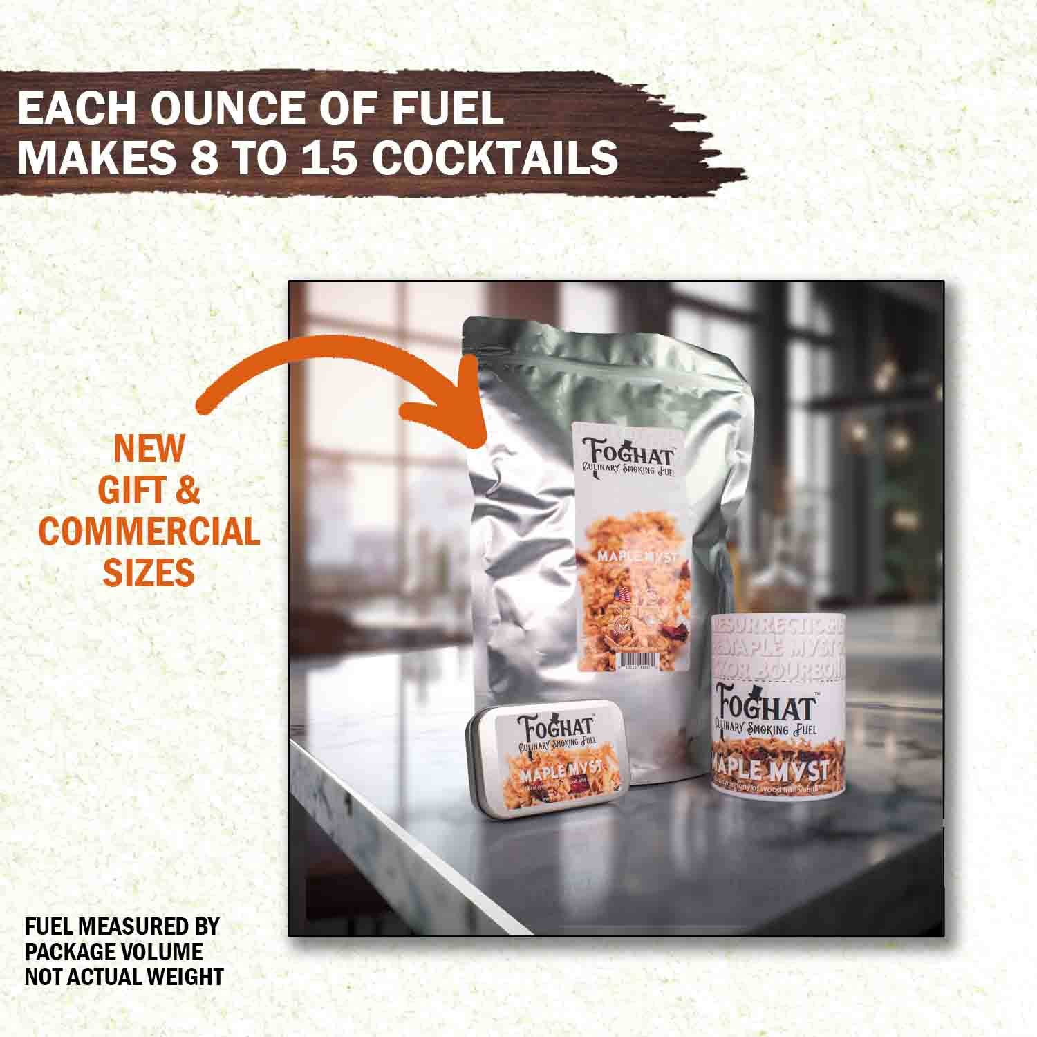 Maple Myst - Foghat Culinary Smoking Fuel