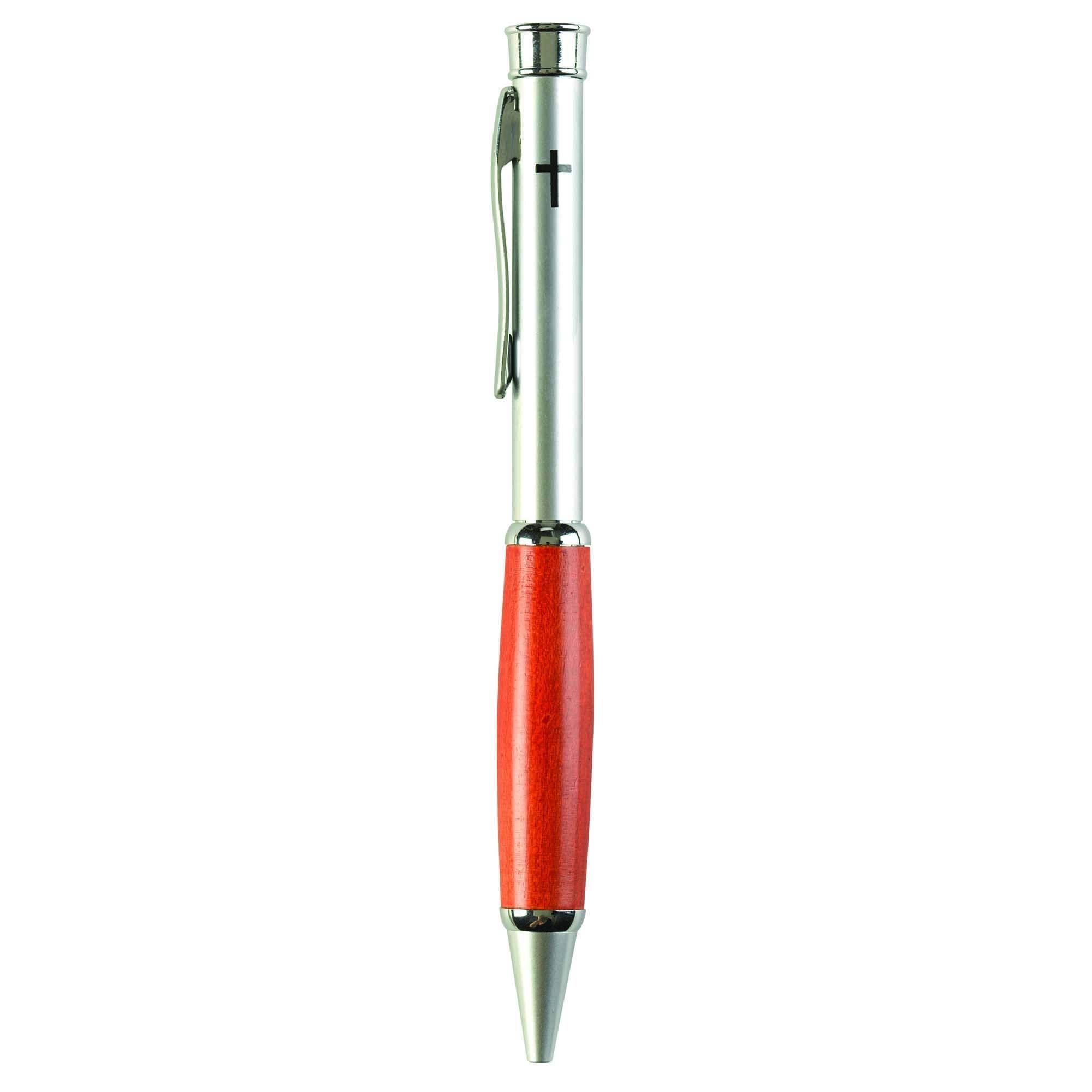 Pen & Key Set Psalm 23 With Cross