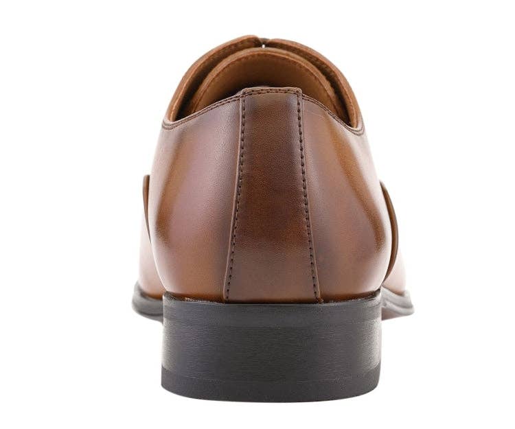 Zyon Cognac Dress Shoe - Brown
