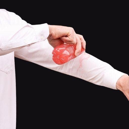 Hustle Performance Dress Shirt - White Long Sleeve