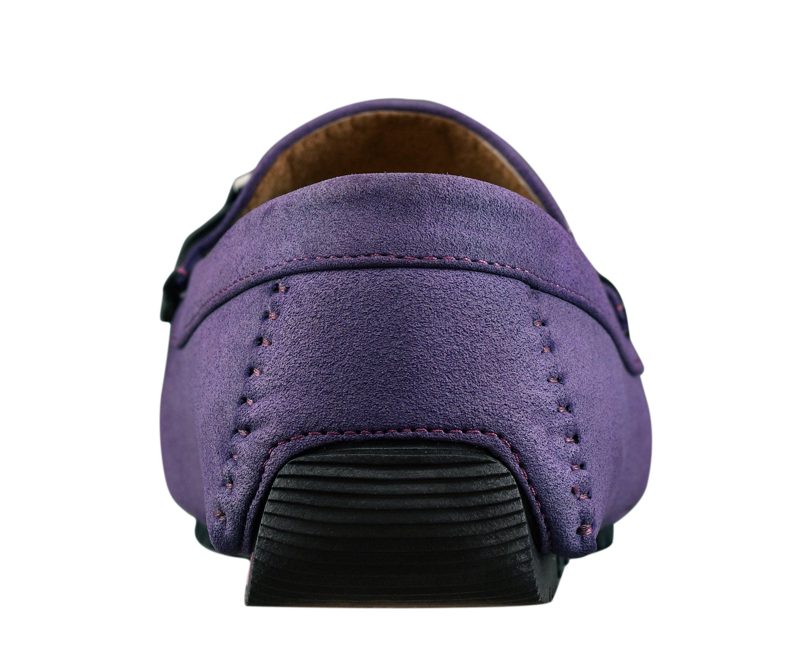 Ayden Slip-On Moccasin Loafer - Purple