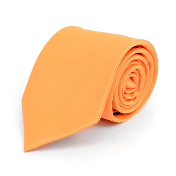 Solid Satin Tie (Multiple Colors)