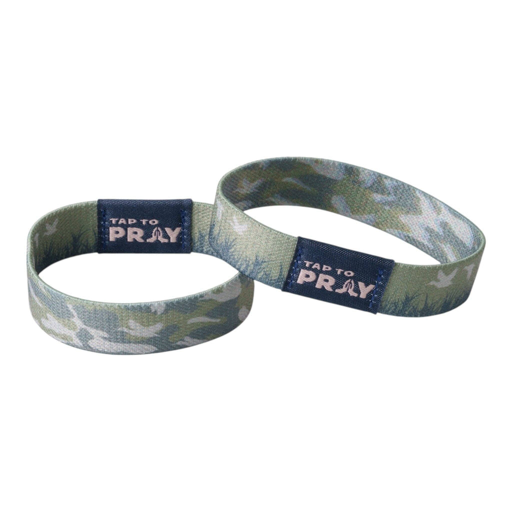 Tap To Pray® Wristband – Waterfowl - Large