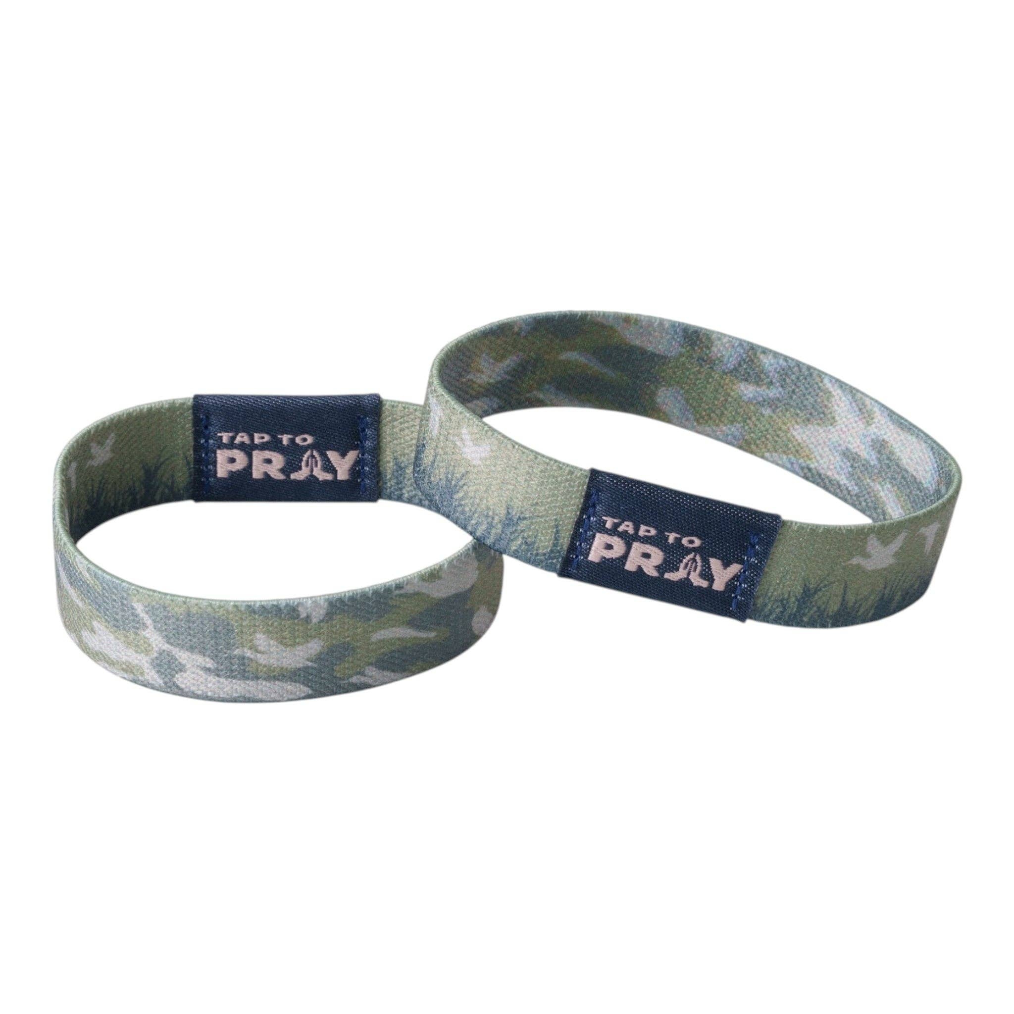 Tap To Pray® Wristband – Waterfowl - Large