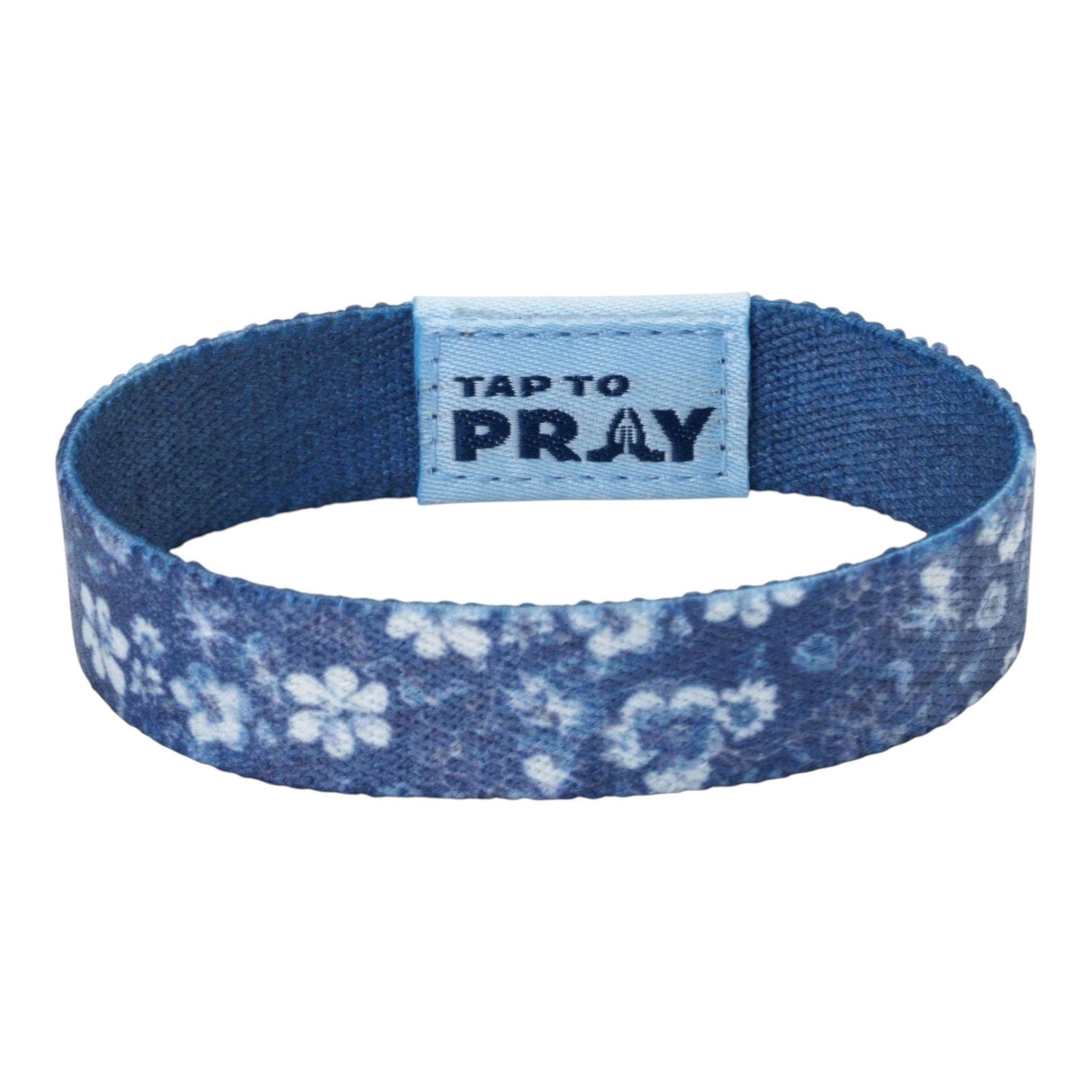 Tap To Pray® Wristband – Wildflower - Jesus Is Lord