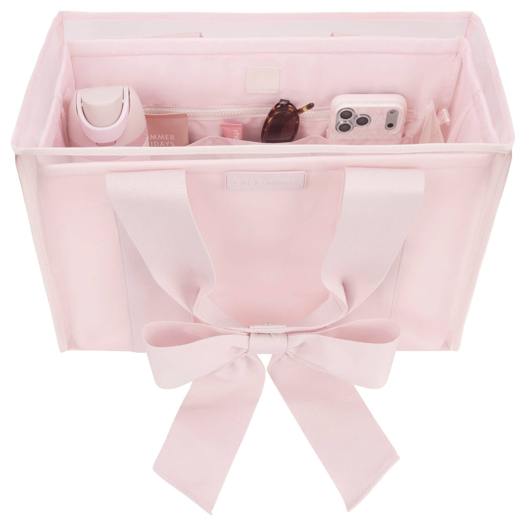 New! Case-Mate Jelly Tote Organizer - Ballet Pink