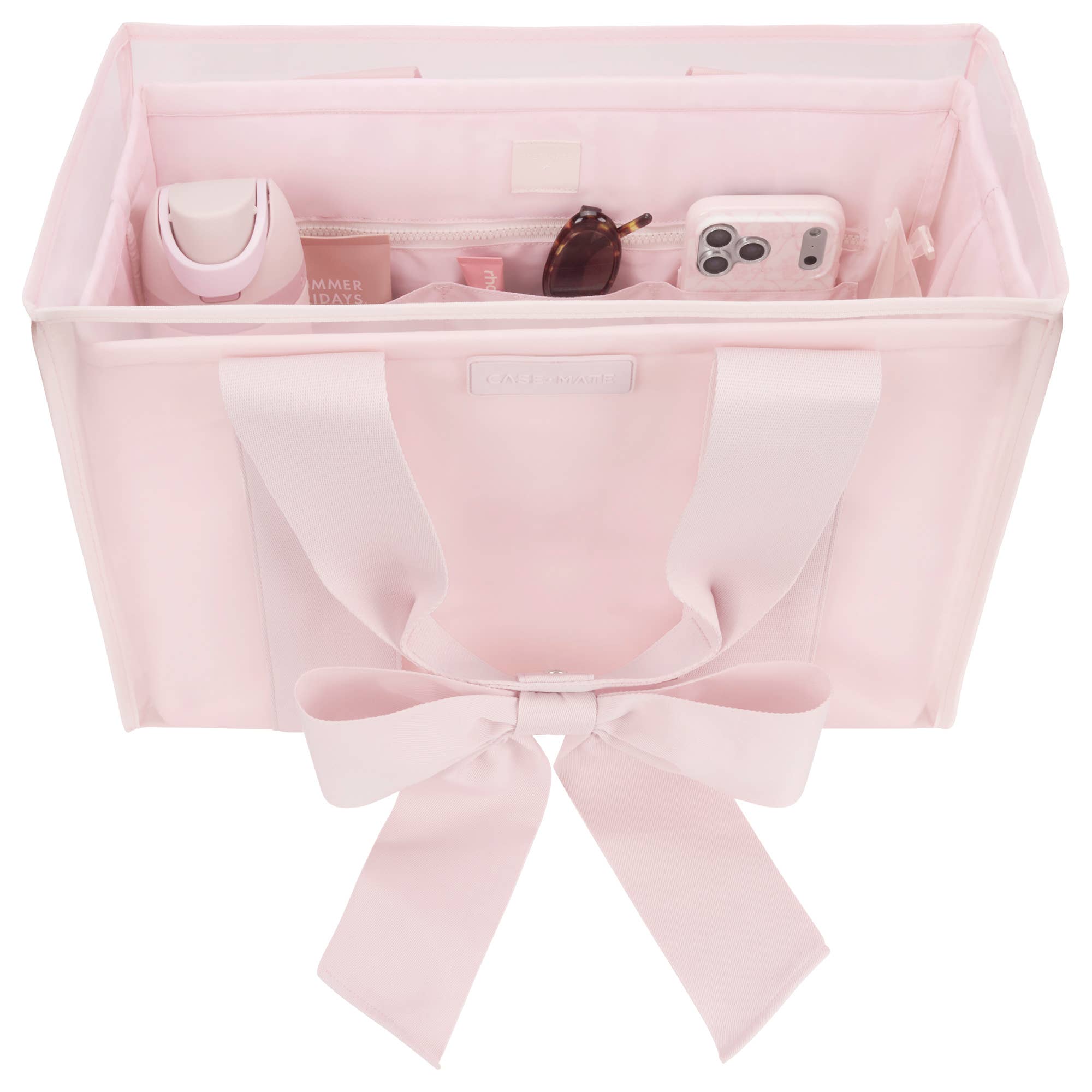 New! Case-Mate Jelly Tote Organizer - Ballet Pink