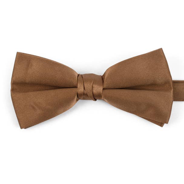 Men's 2.5" Satin Banded Bow Ties