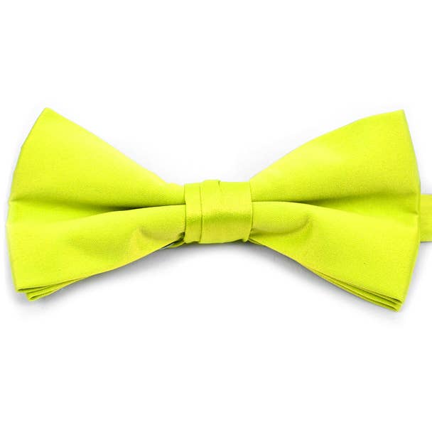 Men's 2.5" Satin Banded Bow Ties