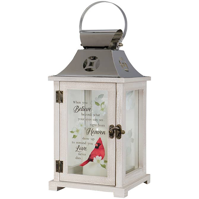 "Heaven" Cardinal Memorial Lantern