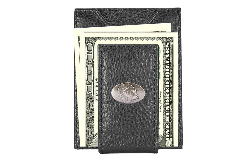 Turkey Magnetic Leather Slim Wallet