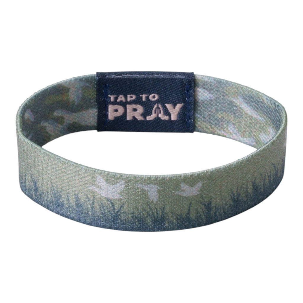 Tap To Pray® Wristband – Waterfowl - Large