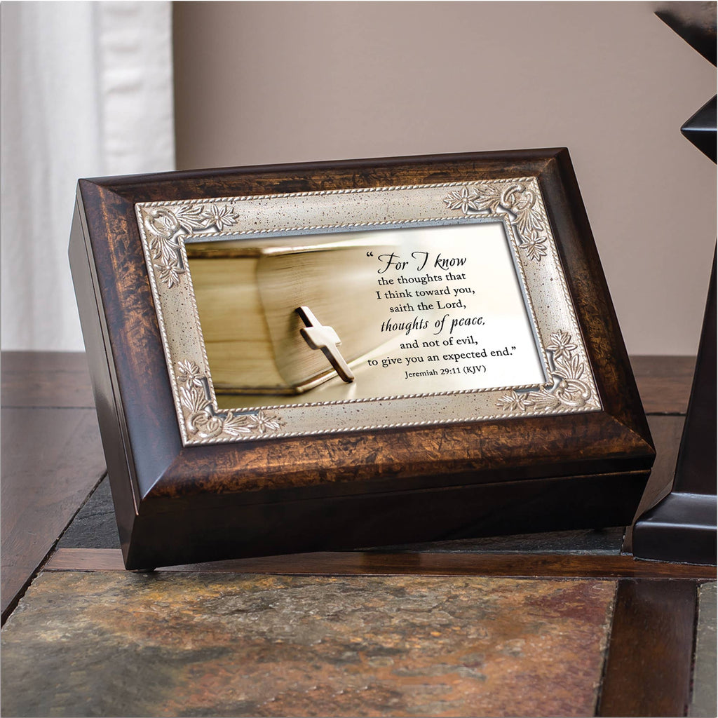 Music Box Ital For I Know -Jer.29:11 KJV
