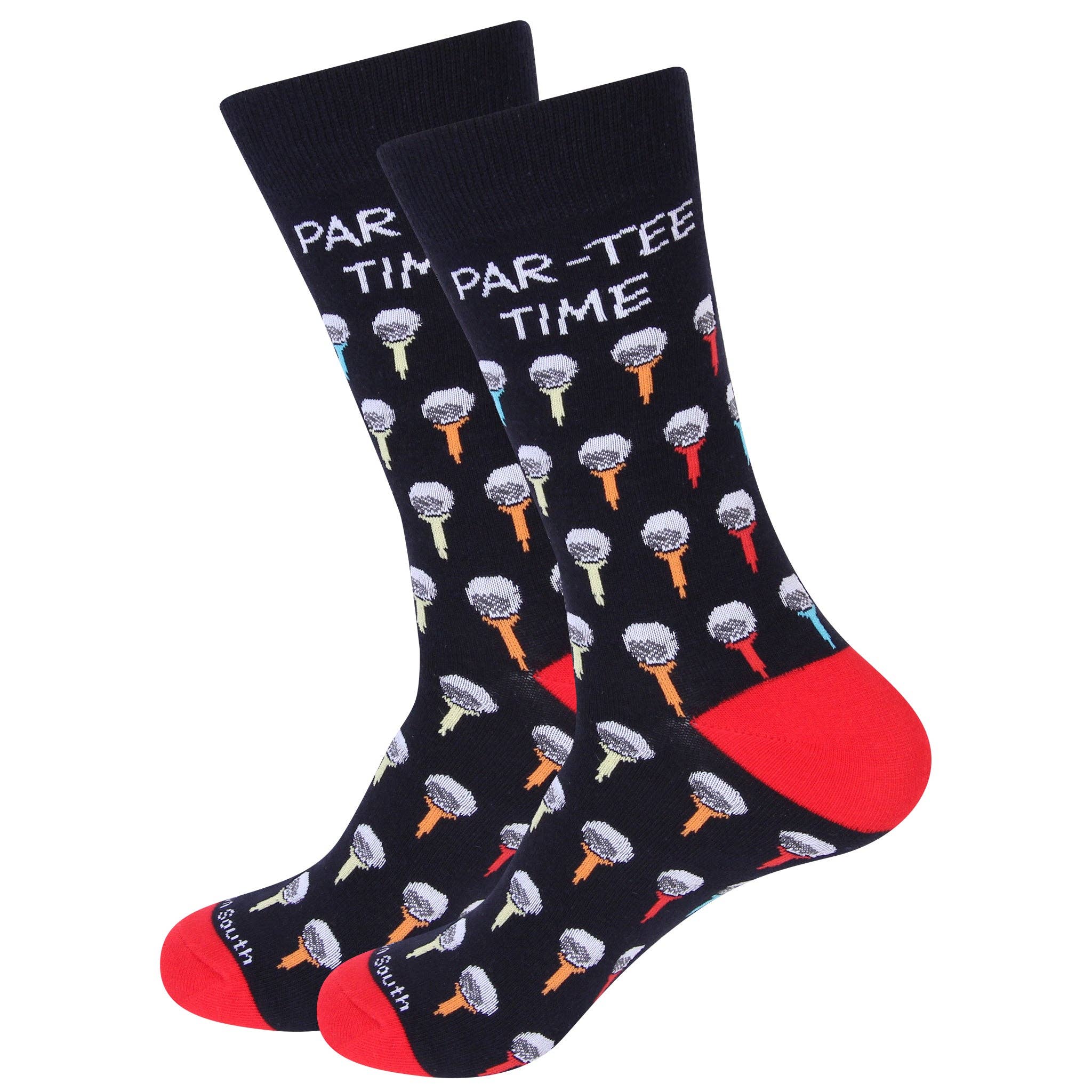 Barrel Down South Par-Tee Time Socks