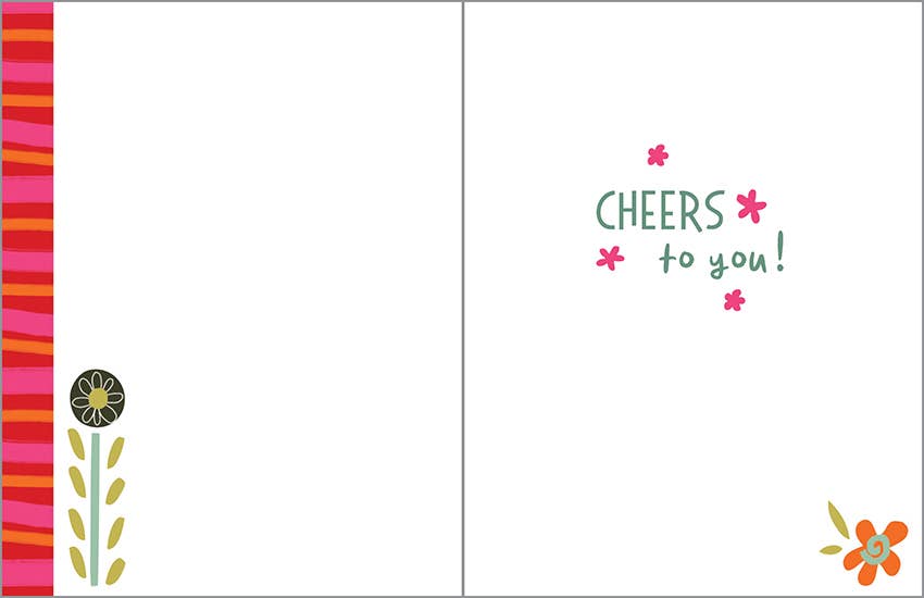 Birthday Greeting Card - Happy Day