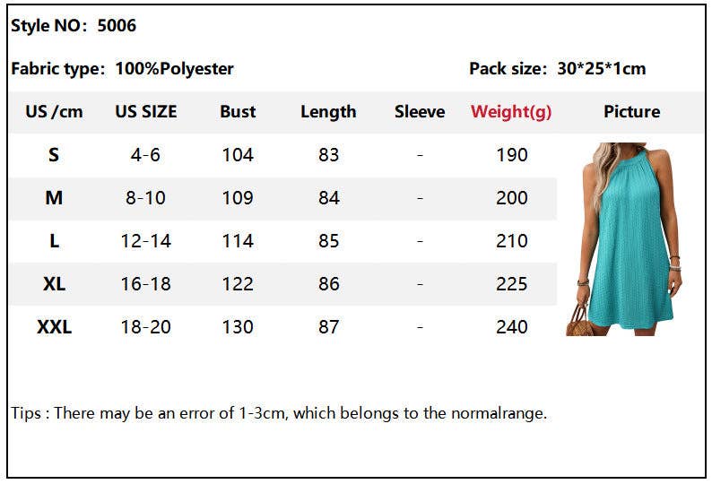 Women's Swimsuit Cover-Up Dress- Royal Blue