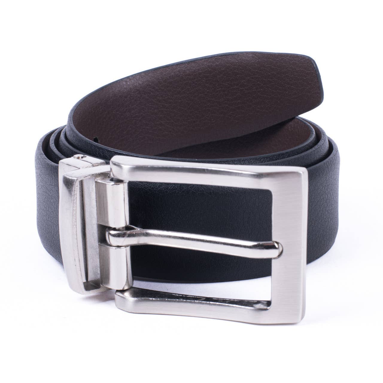 Men's Reversible Dress Belt Black & Brown