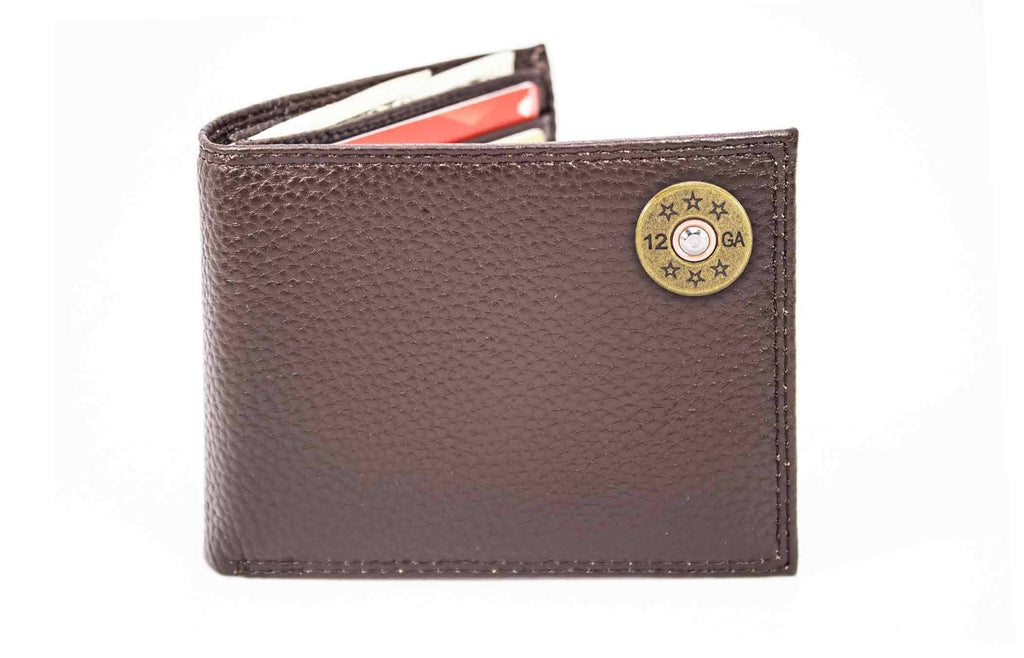 Shotshell Leather Bifold Wallet