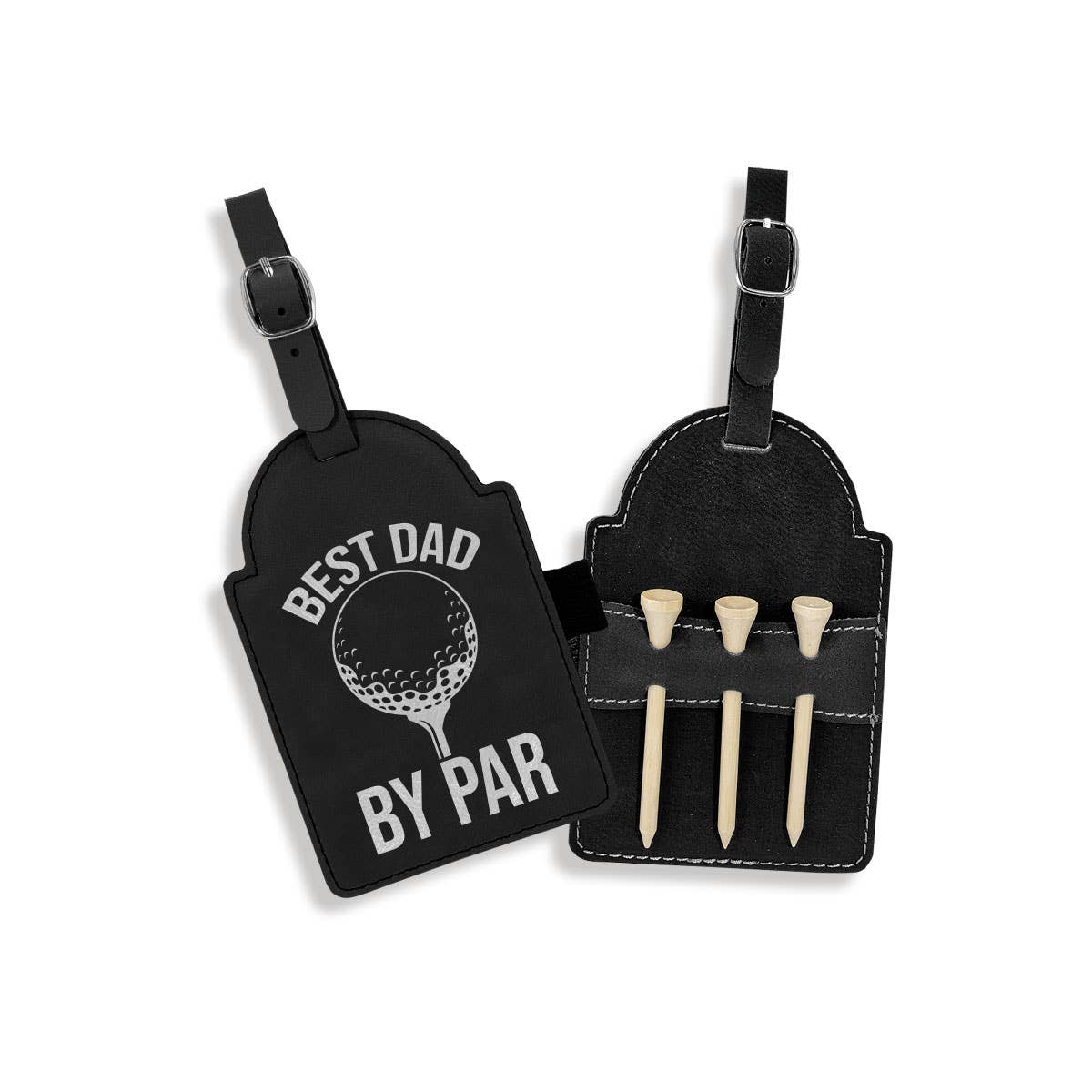 Best Dad by Par Golf Tee Holder