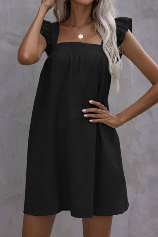 Allison Square Neck Dress- FINAL SALE 50% OFF