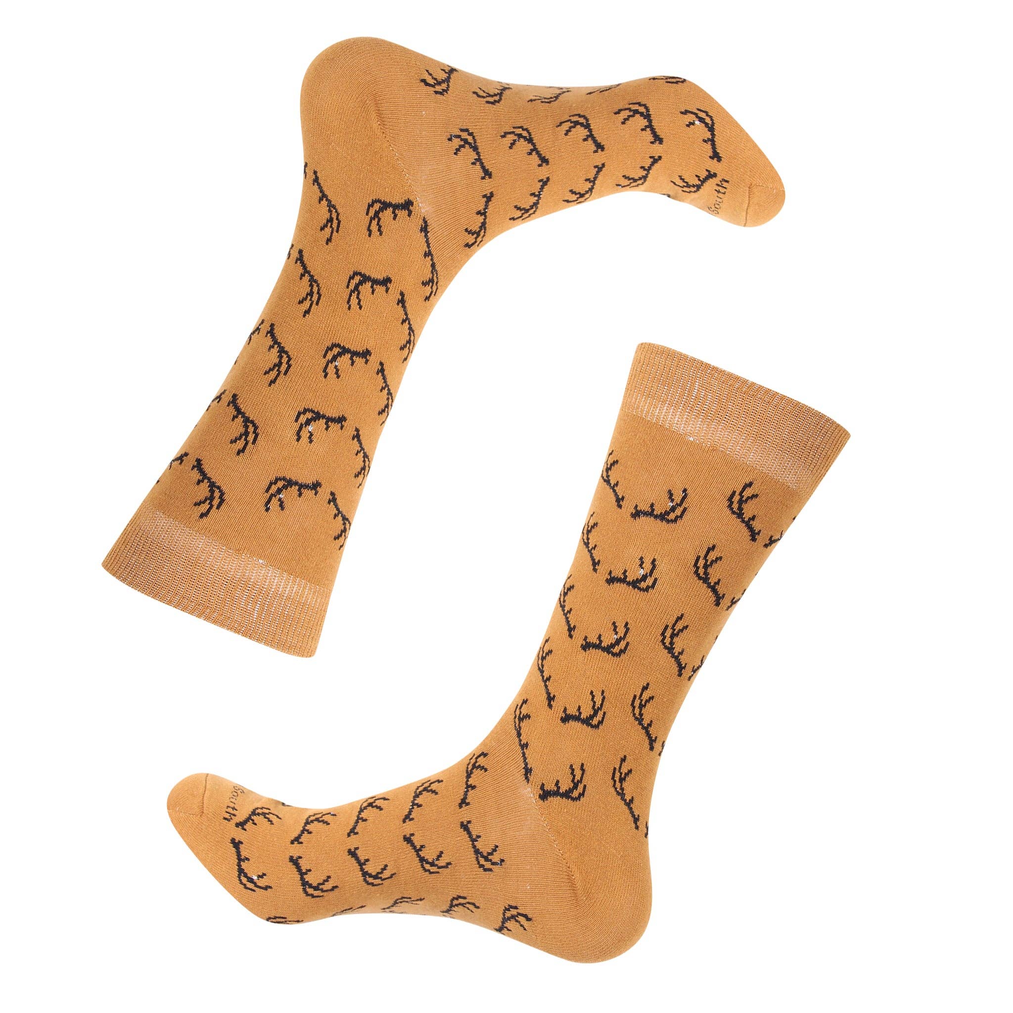 Barrel Down South Rack 'Em Hunting Deer Antler Socks