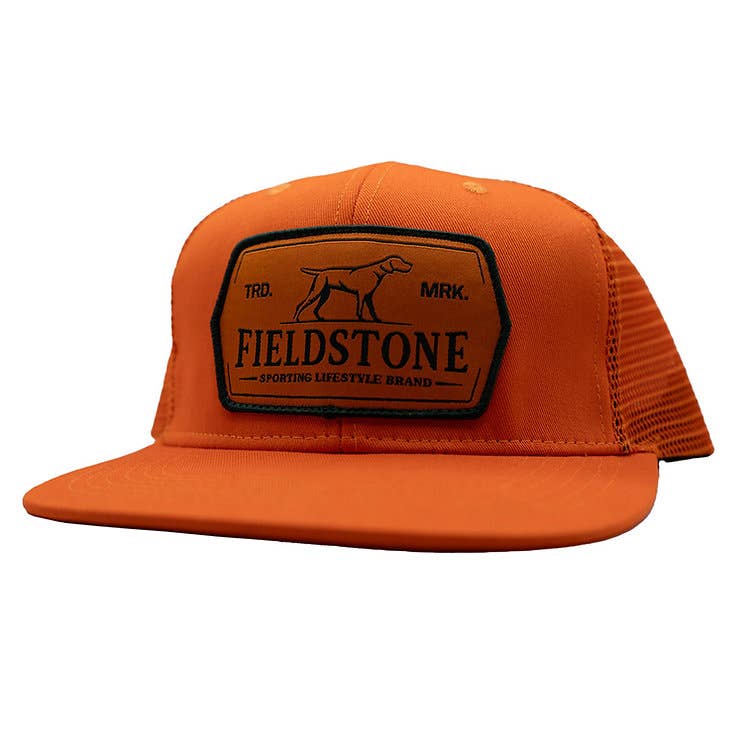 Safety Hat w/ Orange Patch